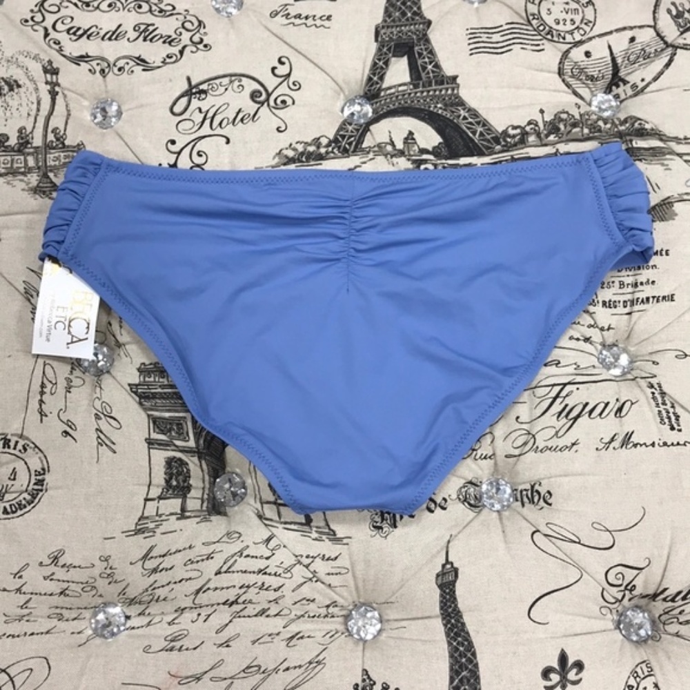 Becca Plus Size Etc. Color Code Tab Side Bikini Bottom - Picture 2 of 7